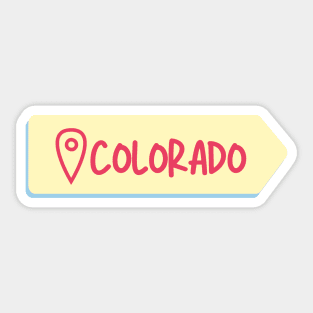 COLORADO Sticker